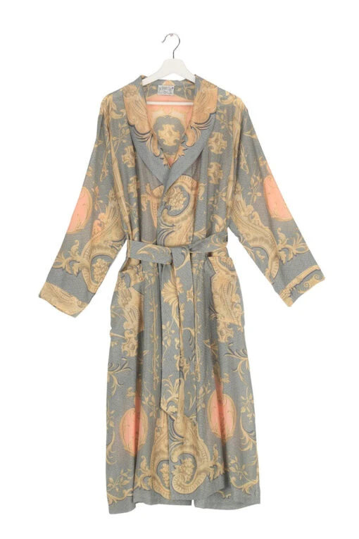 Rococo Grey Gown