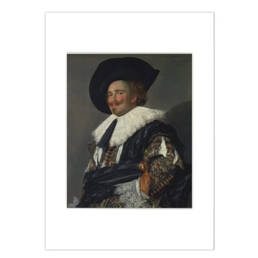 The Laughing Cavalier Mounted A3 Print