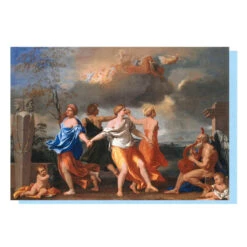 A Dance To The Music Of Time Greetings Card