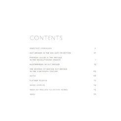 Gilded Interiors: Parisian Luxury And The Antique -Artful Gifts Shop Contents