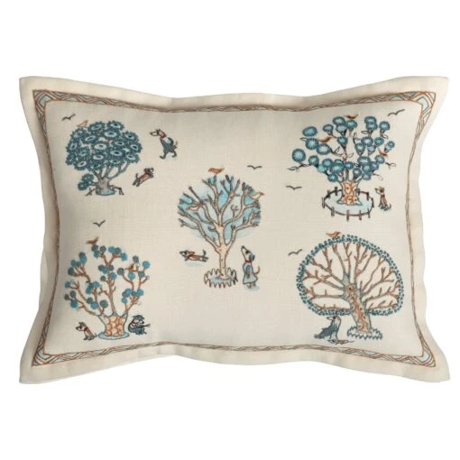 Dogs In A Park Cushion B