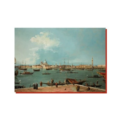 Venice: The Bacino Di San Marco From San Giorgio Maggiore Greetings Card