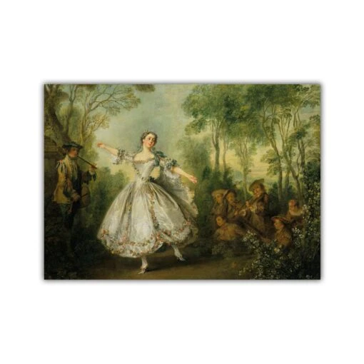 Mademoiselle De Camargo Greetings Card