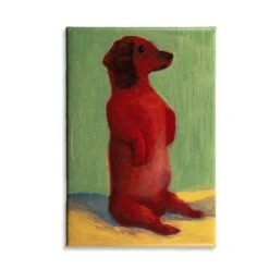 Dog Painting 41 Magnet
