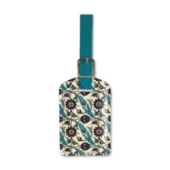 Minton Tile Luggage Tag