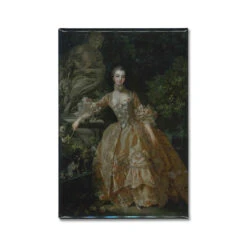 Madame De Pompadour Magnet