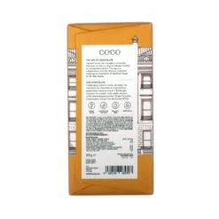 Colombian 40% Milk Chocolate Bar By COCO -Artful Gifts Shop MilkChocolateBack