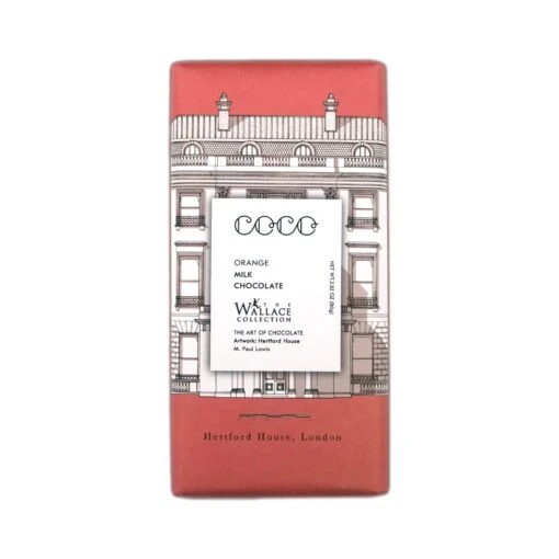 Orange Milk Chocolate Bar By COCO