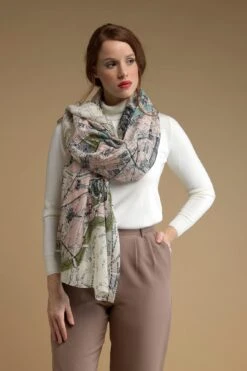 Paris Map Scarf - By One Hundred Stars -Artful Gifts Shop ParisScarf1