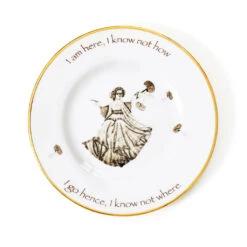 'I Am Here' Dinner Plate - By Melody Rose