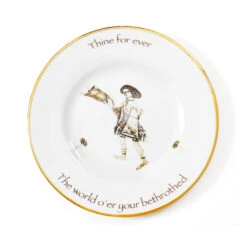 'Thine Forever' Dinner Plate - By Melody Rose