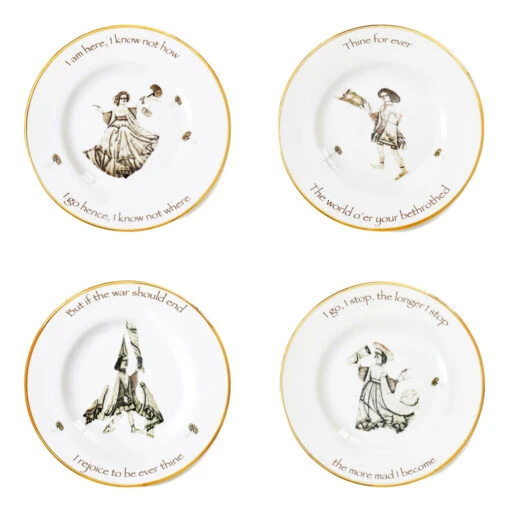 The Saddle Plate Series Dinner Plate Set - By Melody Rose