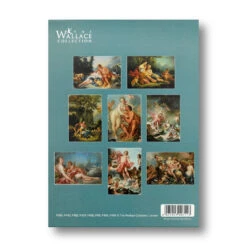 Boucher Greetings Card Pack (8 Cards) -Artful Gifts Shop bouchergreetingscardsrear