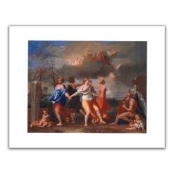 A Dance To The Music Of Time Mini Print
