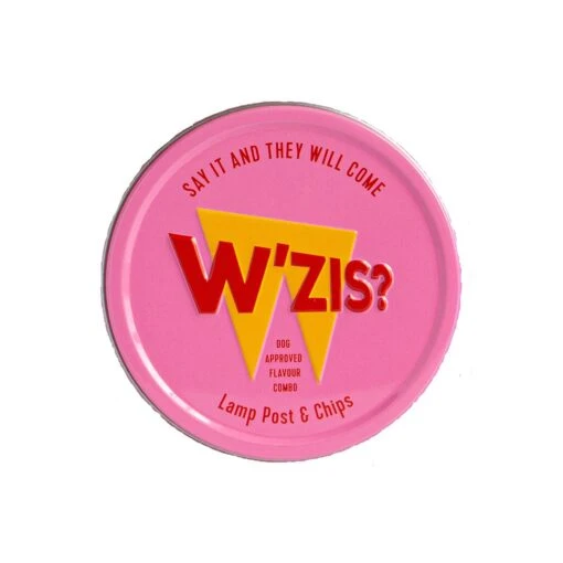Treat Tin Pink - Lamp Post And Chips