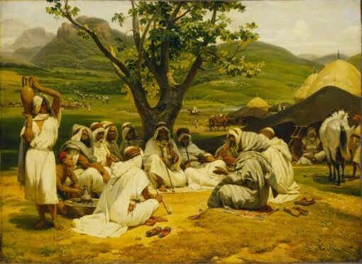 The Arab Tale-Teller Print