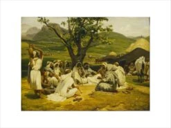 The Arab Tale-Teller Print -Artful Gifts Shop si 1034556.jpg widthcm 60 heightcm 45 croppedwidthcm 45.1017866811045 croppedheightcm 33 maxdim 1000