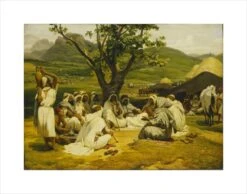 The Arab Tale-Teller Print -Artful Gifts Shop si 1034556.jpg widthcm 74 heightcm 57.9006998547471 croppedwidthcm 60 croppedheightcm 43.9006998547471 maxdim 1000